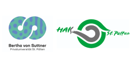 Logo Bertha von Suttner Uni & HAK St. Pölten